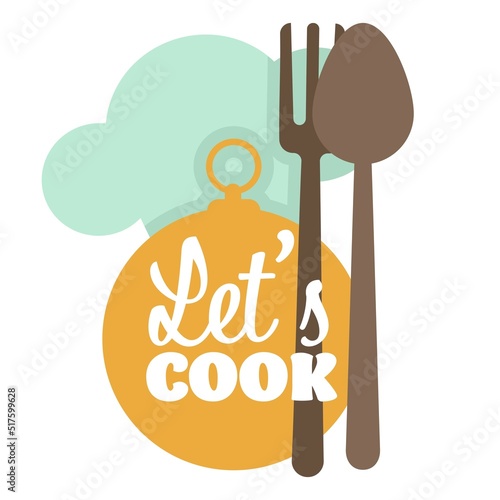 Kitchenware and cutlery cooking school or classes isolated icons vector