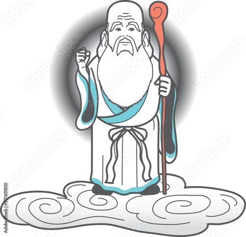 仙人　握り拳　全身