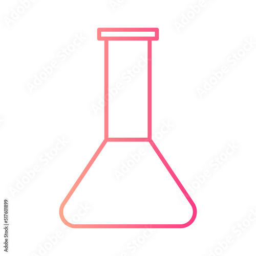 erlenmeyer gradient icon