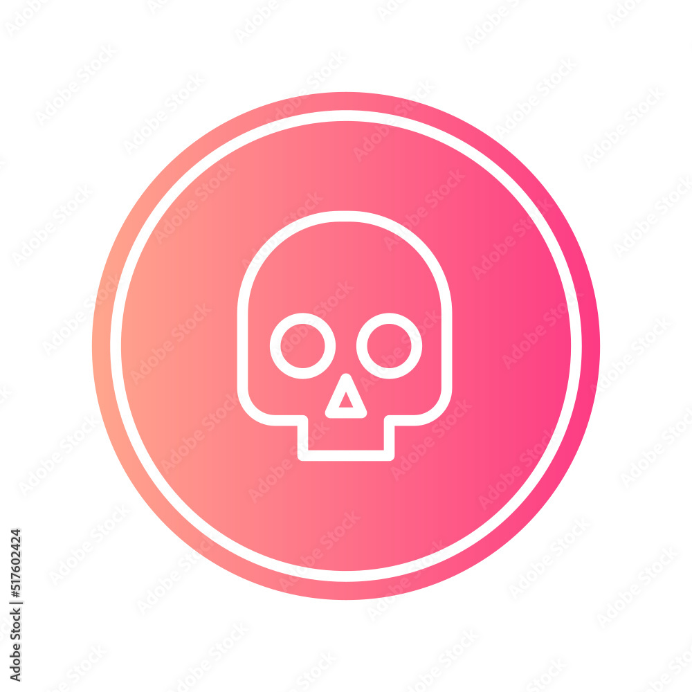 poison gradient icon poison gradient icon