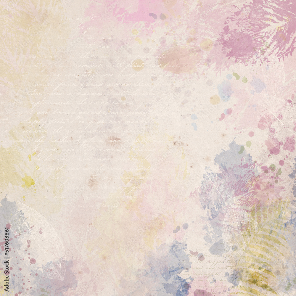 Summer abstract scrapbook paper. Abstract background