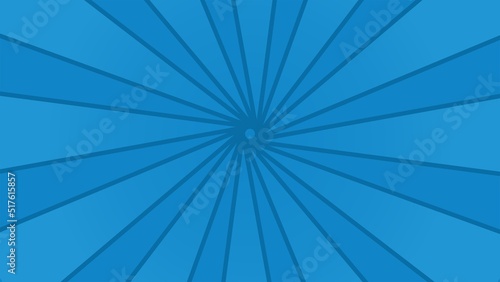 ray background focus line on center. focus line blue with bold outline. can use for comic background or for  background to show your product