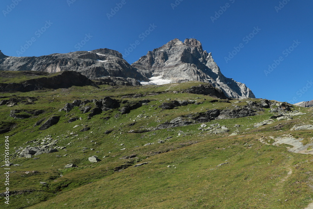 Fototapeta premium Cervin, versant italien