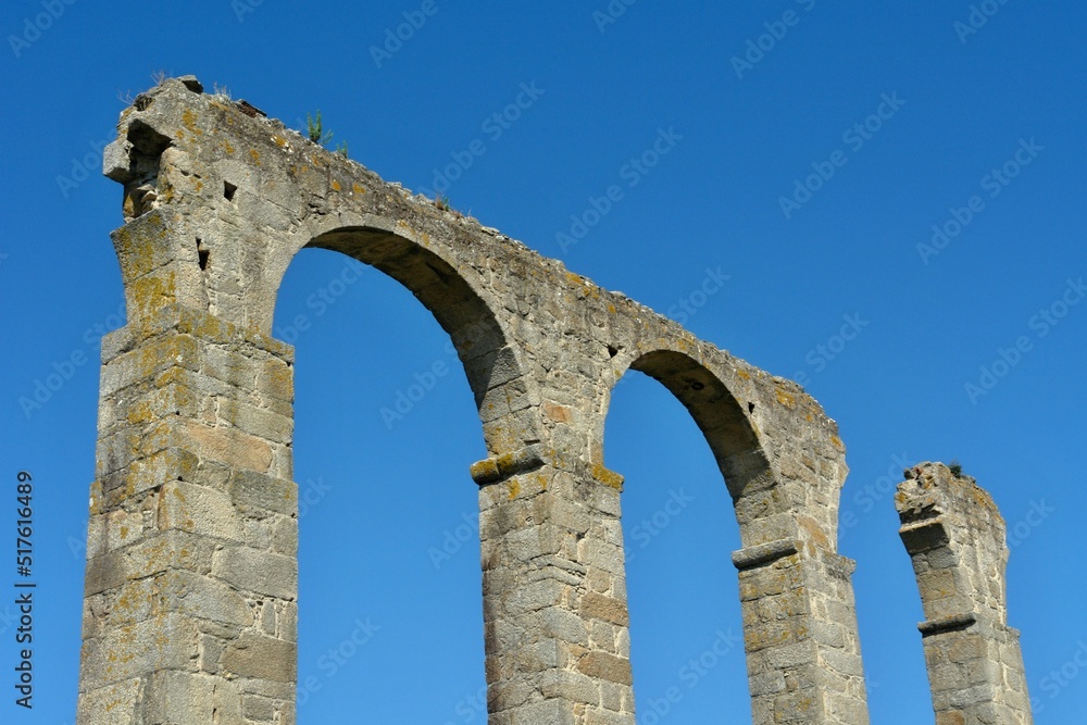Aqueduto de Santa Clara in Vila do Conde, Norte - Portugal 