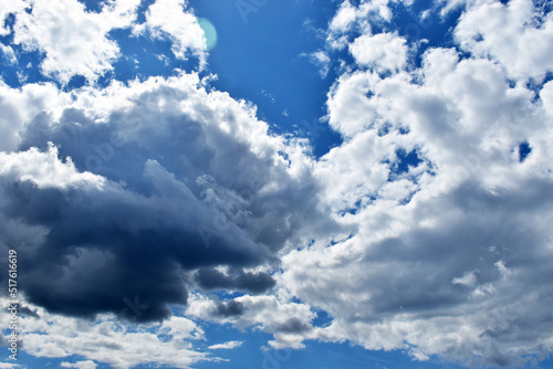 blue storm clouds during spring © gal