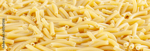 Obraz na płótnie Background witn raw italian maccheroni pasta w salonie
