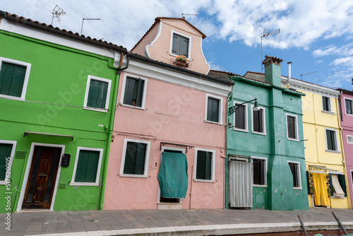 architectural panorama of the colors of Burano © Mauro Marletto