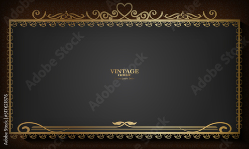 LUXURY VINTAGE BOARD FRAME