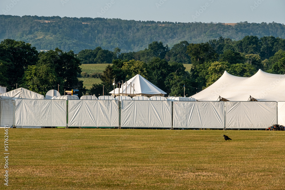 Marquee's at local event in Midhurst, West Sussex
