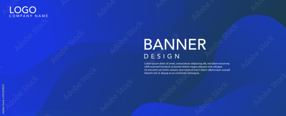 social network concept background, Blue banner social network concept background, Blue banner
