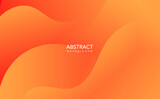 Abstract orange background with waves