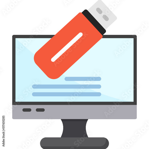 Pen Drive Icon 