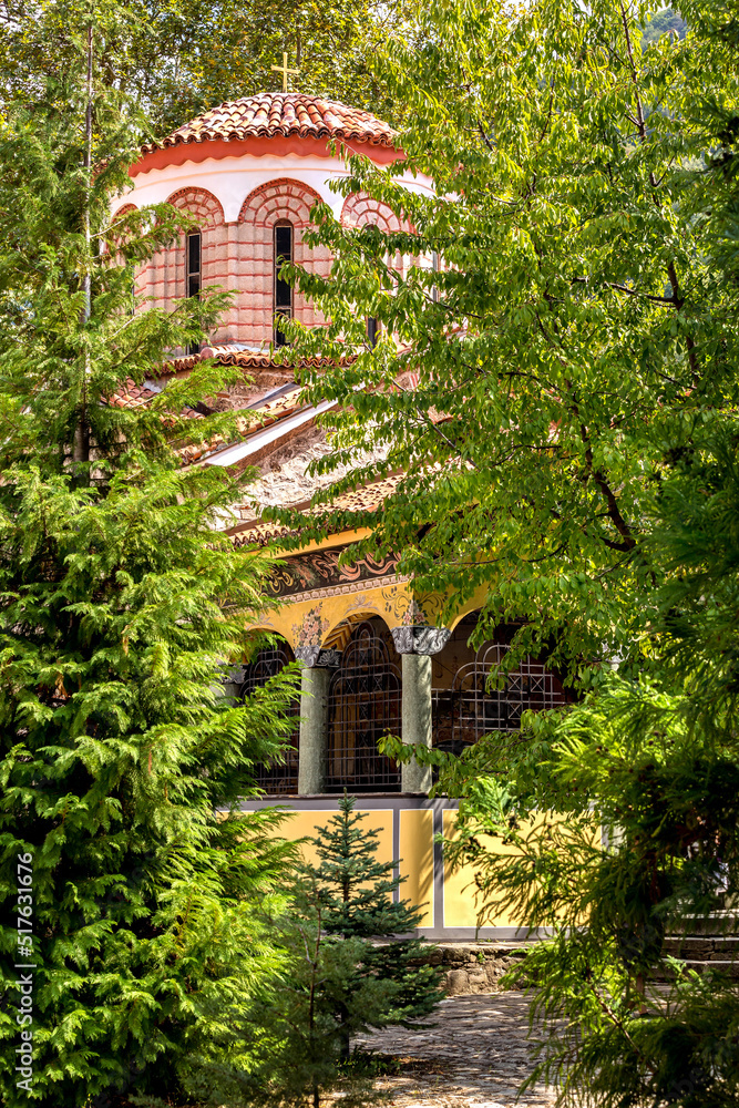 Obraz premium Church in Bachkovo Monastery, Bulgaria