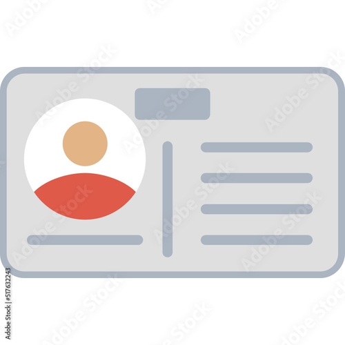 Business Card Icon