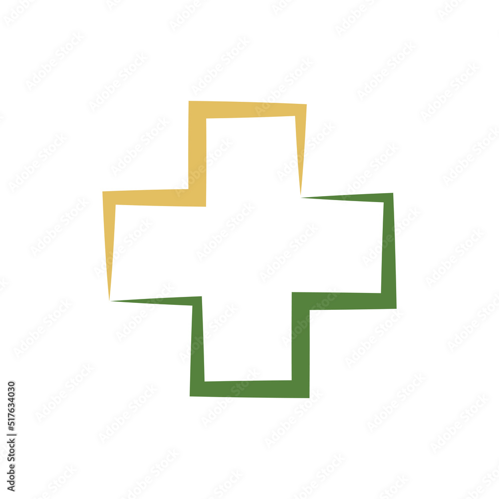 Medical Cross illustration Logo template vector design Medical Cross illustration Logo template vector design