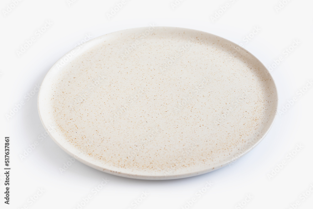 Ceramic dish isolated on a white background. clipping path. Ceramic dish isolated on a white background. clipping path.