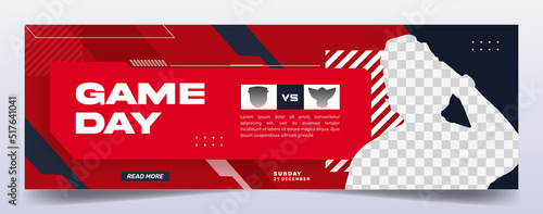 Esports player social media  banner