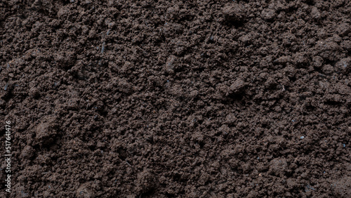 soil texture backgound, Organic black soil for seeding and plantation.
