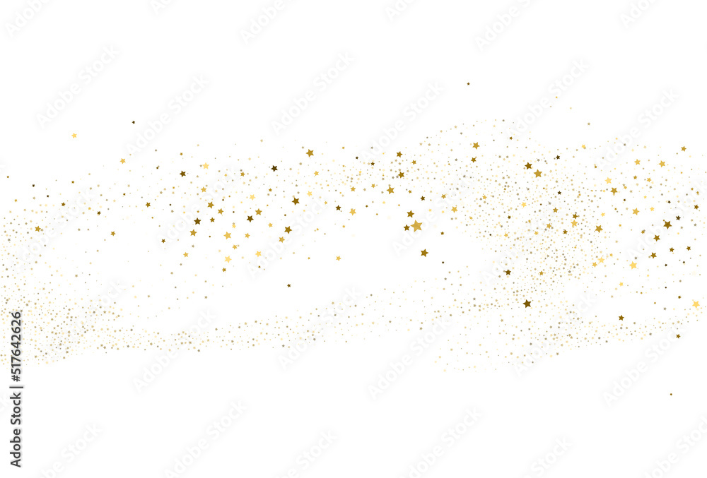 Obraz premium Light gold glitter confetti texture