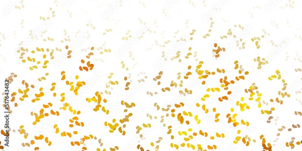 Light green, yellow vector texture with memphis shapes. Light green, yellow vector texture with memphis shapes.