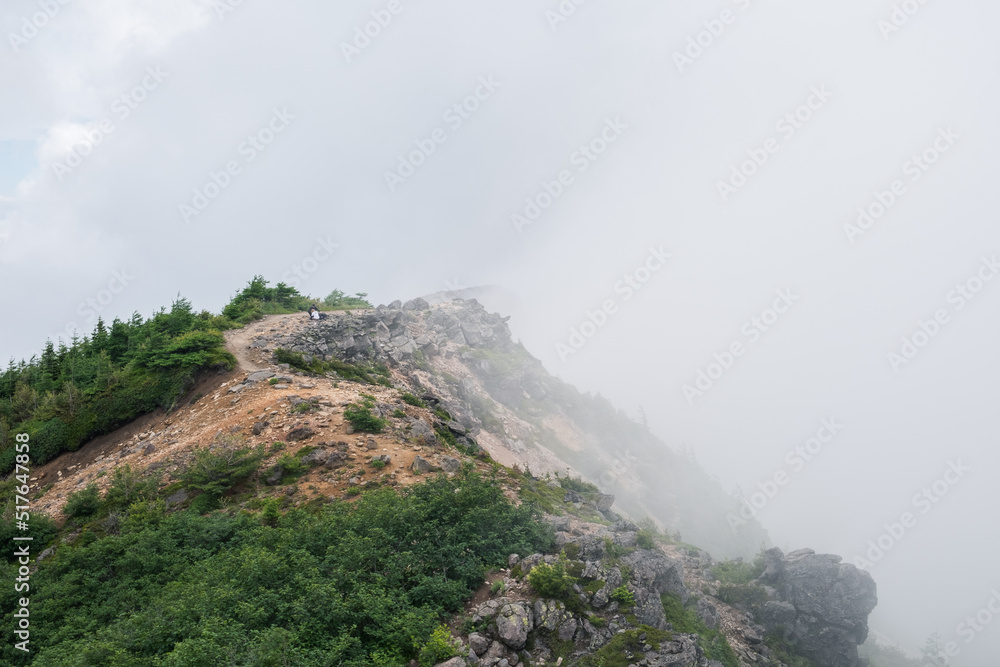 幻想的な山の風景 幻想的な山の風景