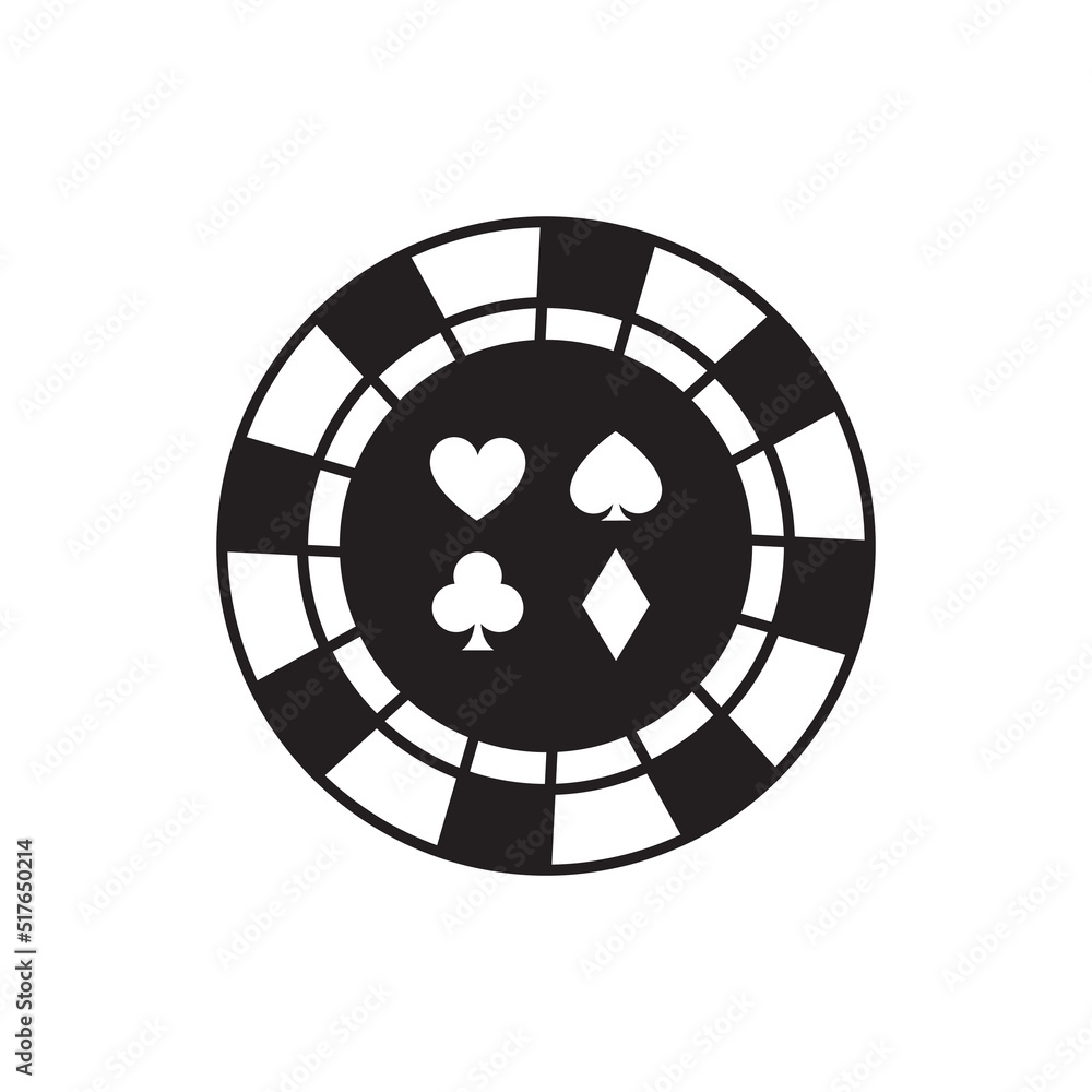 casino chip icon, poker chip icon casino chip icon, poker chip icon