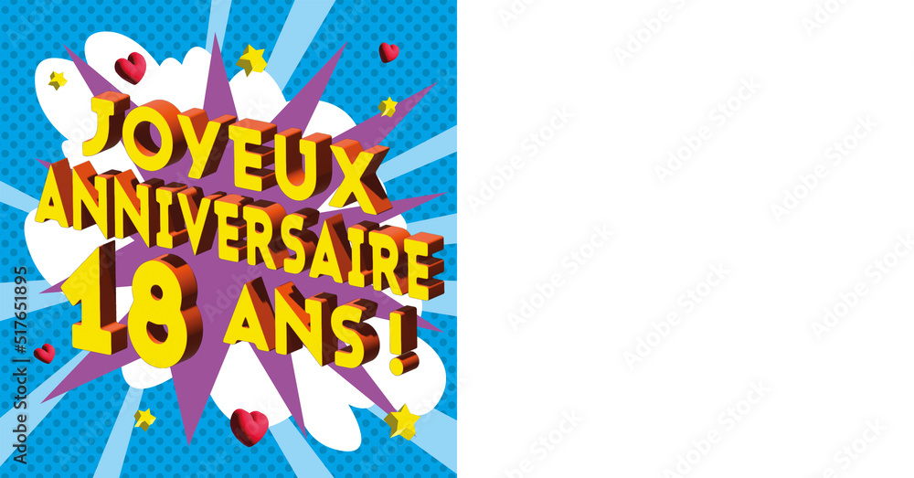 Joyeux Anniversaire 18 Ans - 123Cartes Stratégie Marketing - Cartpratique