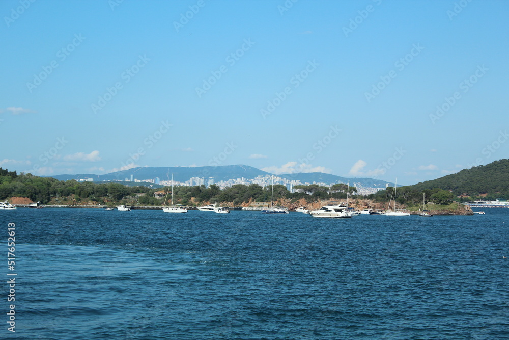 Istanbul Prince Islands , environment and sea views