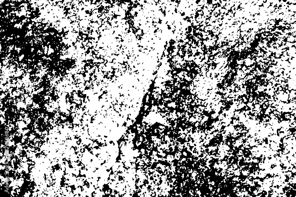 Black and white vector old cement surface rough rough background