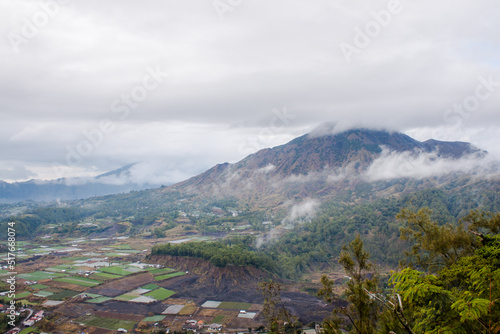View of Batur mountain