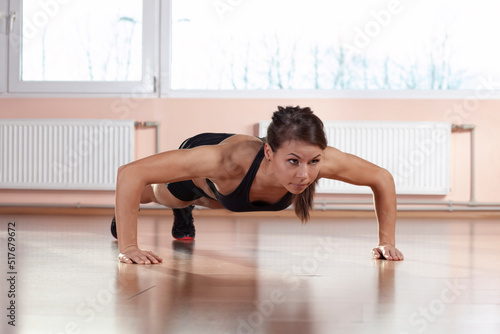 fitness woman exercising in the gym