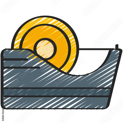Tape Dispenser Icon