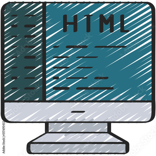 HTML Coding Icon