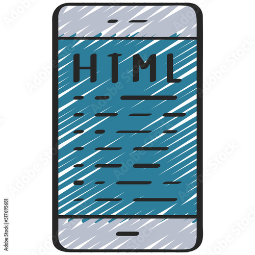 Mobile HTML Icon