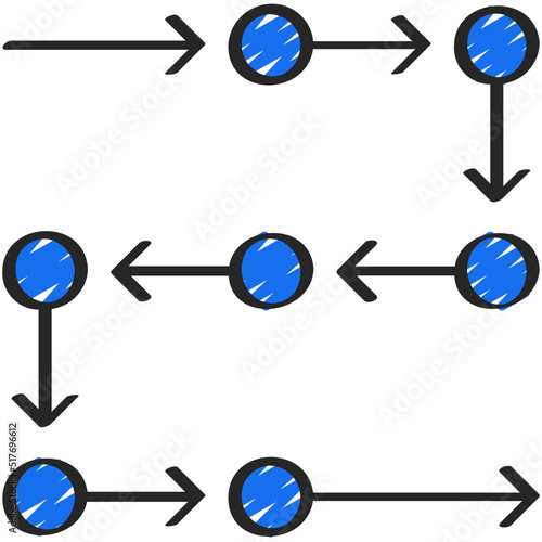 Flow Chart Icon