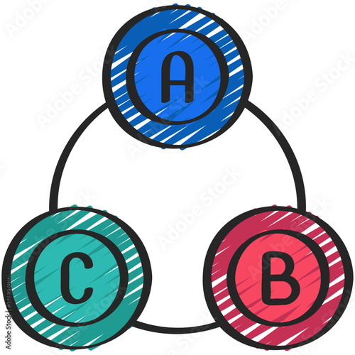 Circular Points Icon