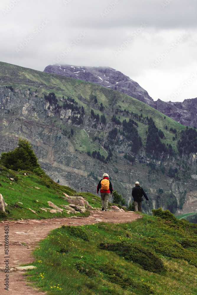 trails of South Tyrol. Bolzano