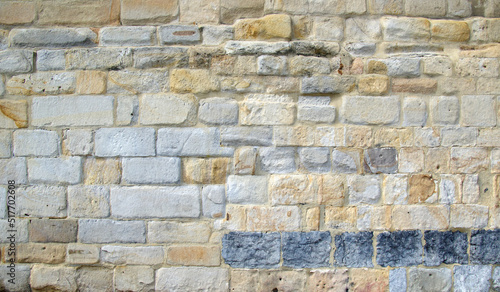 Old wall of the sand stone