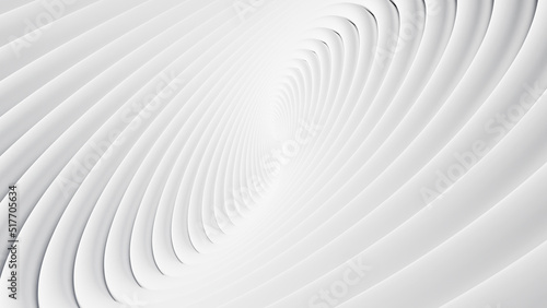 Photo Abstract template of white circular waves