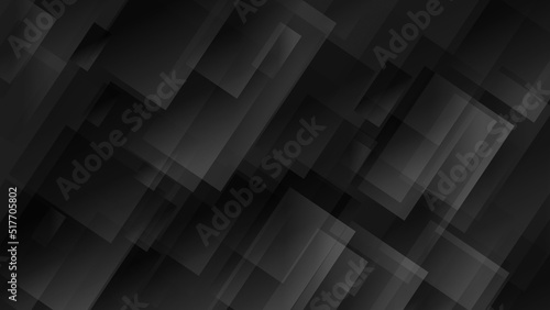 4K Digital Square Moving Abstract Clean Corporate Background Seamless Loop - Gray, Black