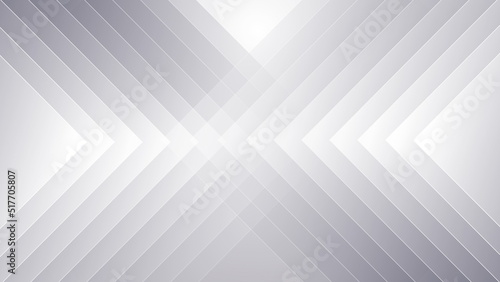 White and grey smooth triangles abstract minimal geometric motion background. Seamless looping. Video animation Ultra HD 4K 3840x2160