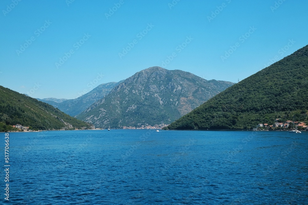 View of Bay in Montenegro View of Bay in Montenegro