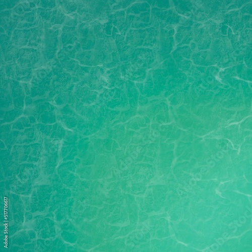 Green water pattern for design or texture for wallpaper. Abstract water pool surface. Green watercolor texture for wallpaper. 