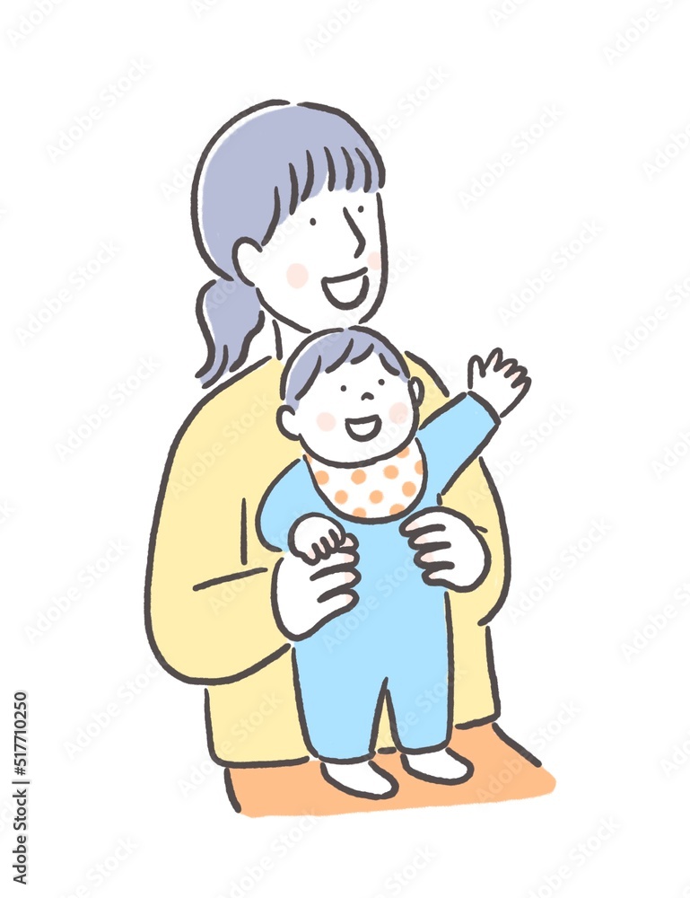 お母さんと赤ちゃん お母さんと赤ちゃん