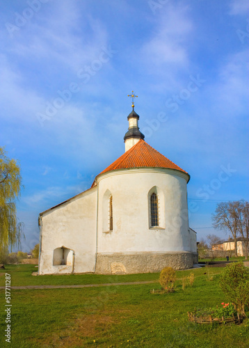 Castle church (XVI century) in Castle of Princes Ostrozkikh in Starokostyantyniv, Ukraine 