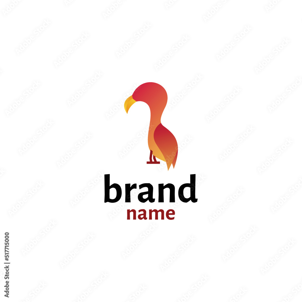 little pelican logo design. cute little pelican baby. minimalistic mascot logo little pelican logo design. cute little pelican baby. minimalistic mascot logo