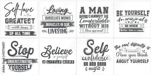 Set of typography t-shirts, set of t-shirt designs, typography t-shirt with quotes, vector graphic t-shirt designs, Print Design.