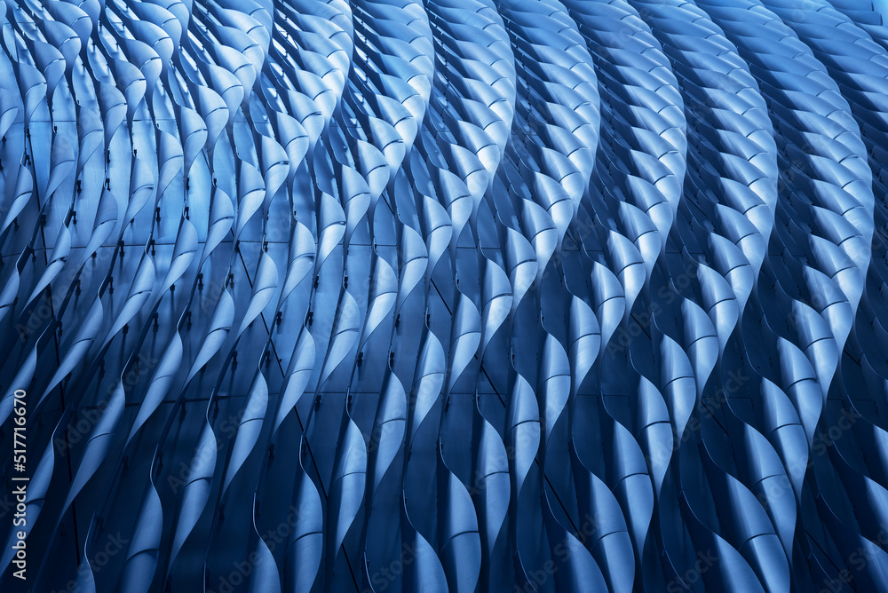 Exterior of modern architecture. Building abstract background