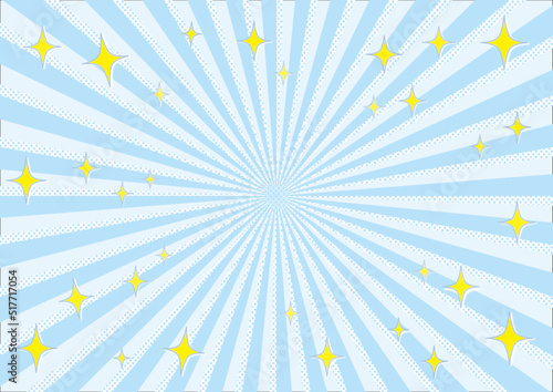 #Background #wallpaper #Vector #Illustration #design #art #free #freesize #charge_free effect line,concentration line,manga,comic,speed line 背景素材,光,ビーム,光線,放射光,輝き,集中線,放射線,爆発,発光,素材,水色#light blue,星,Star