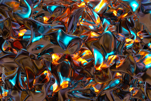 Abstract wallpaper. Steel d...